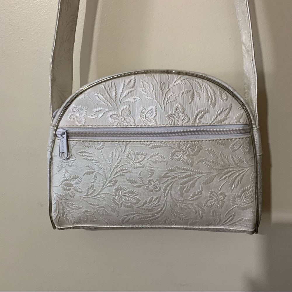 Merlin White Crossbody-Made in the USA